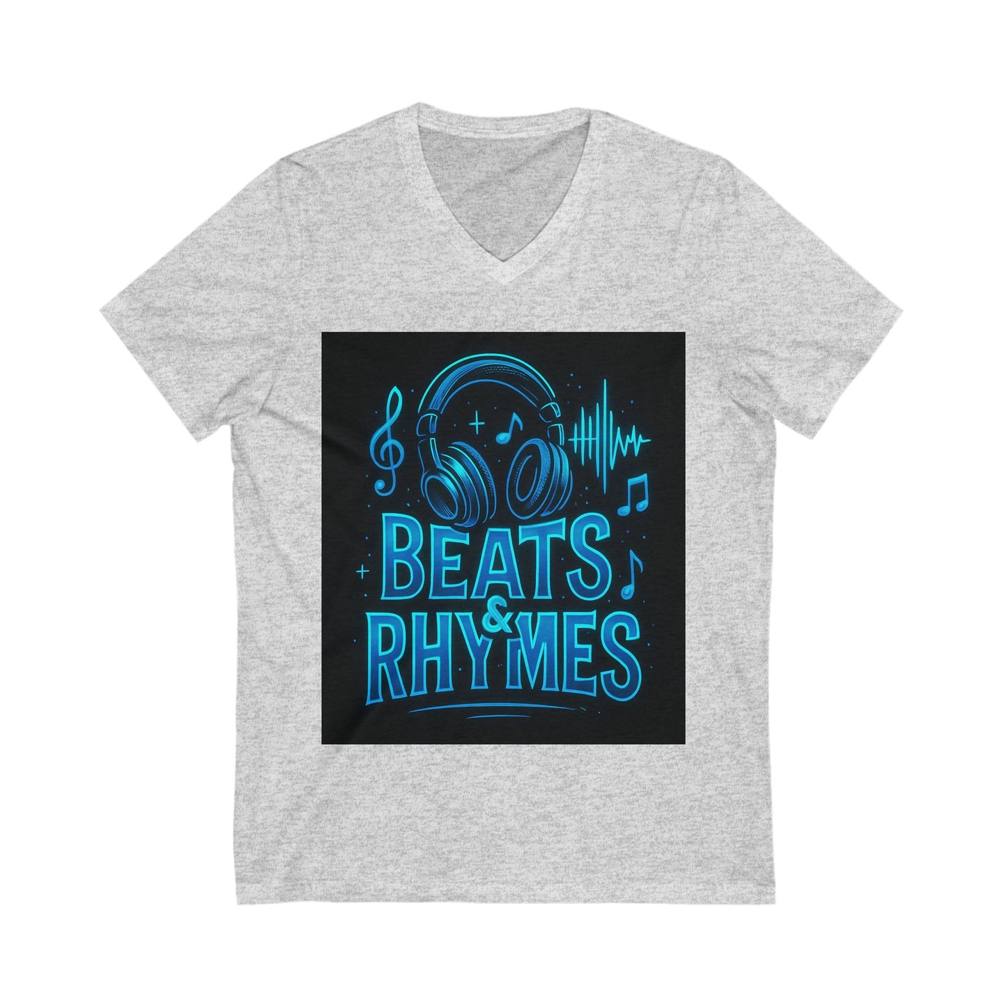 Music Lover T-Shirt - Unisex V-Neck Tee