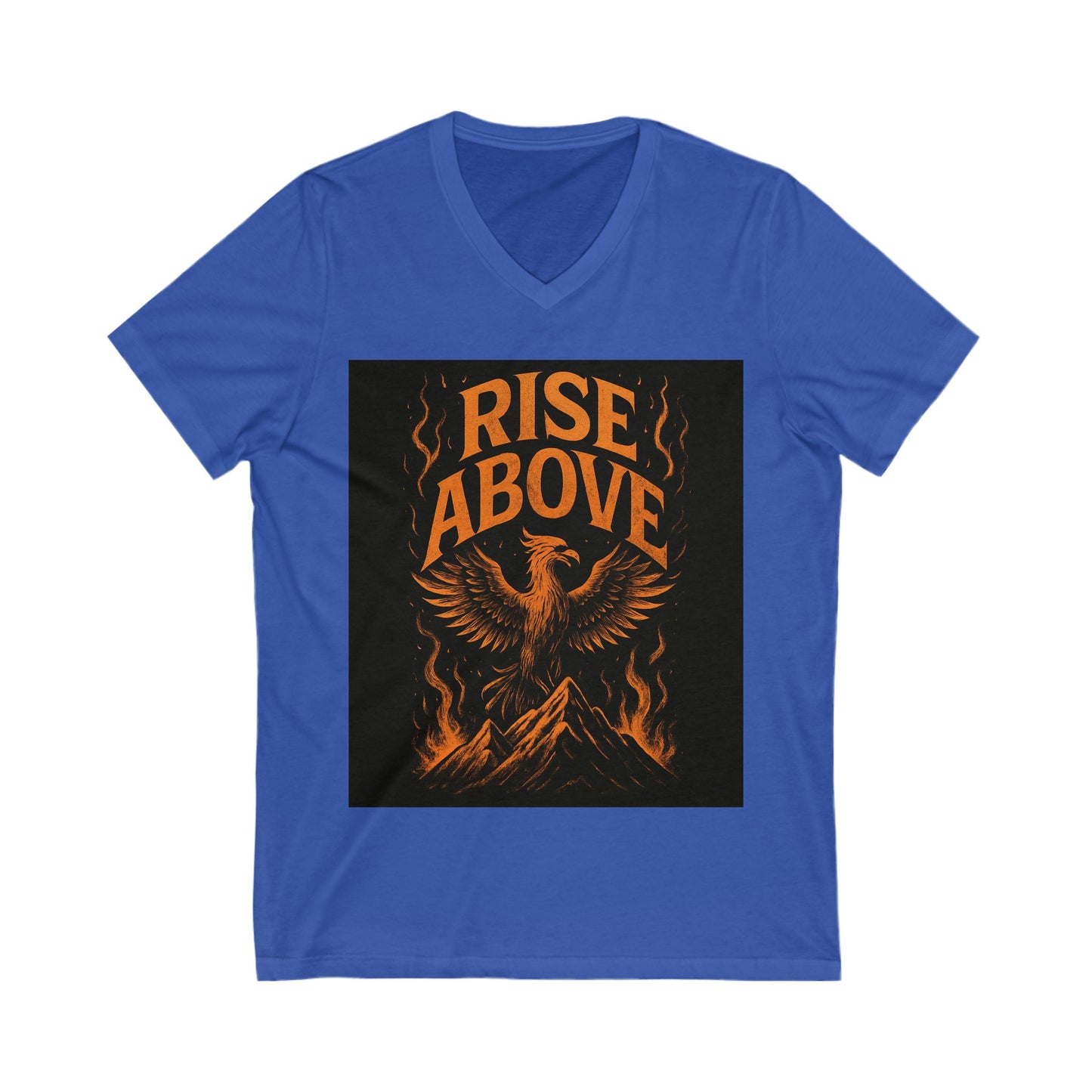 V-Neck Tee Statement Shirt