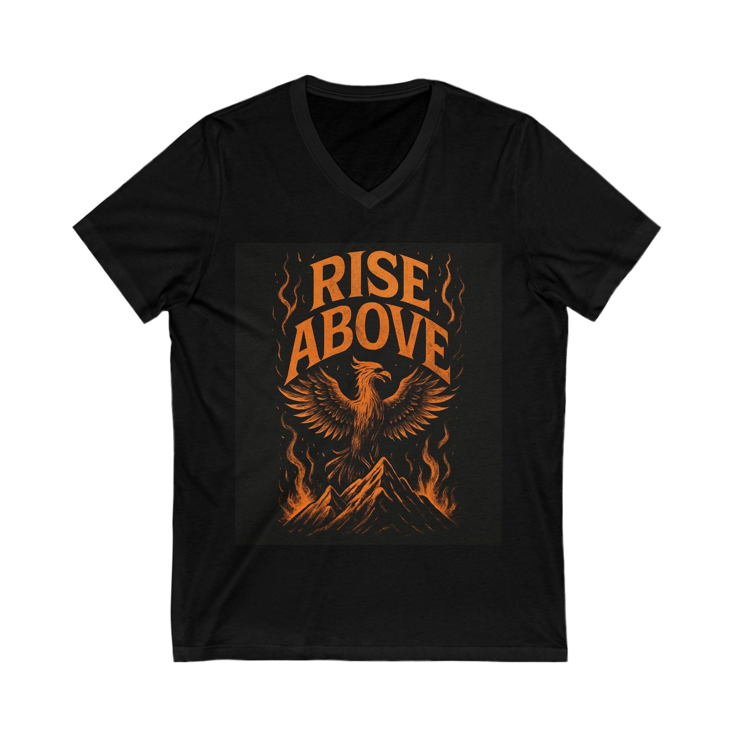 V-Neck Tee Statement Shirt