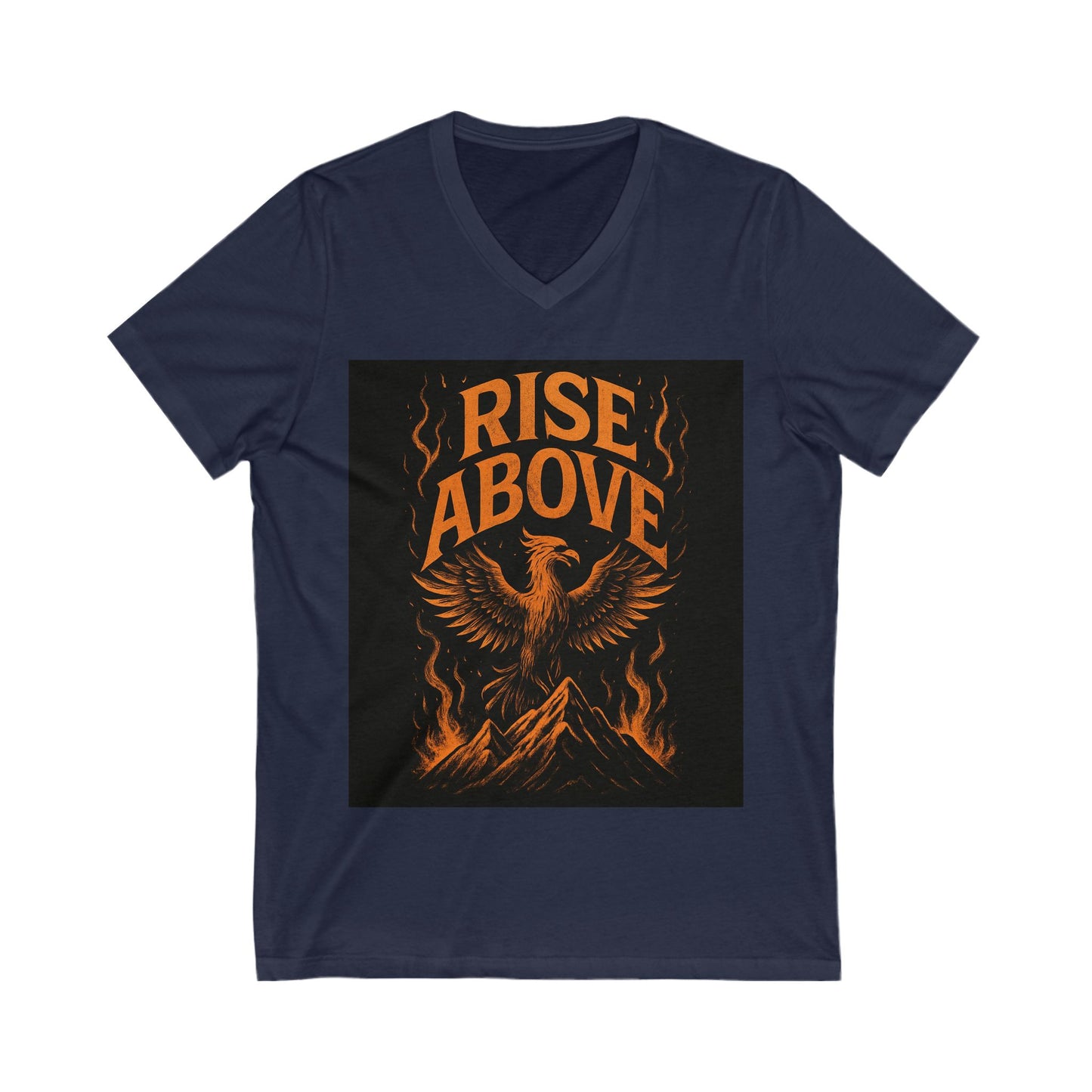 V-Neck Tee Statement Shirt