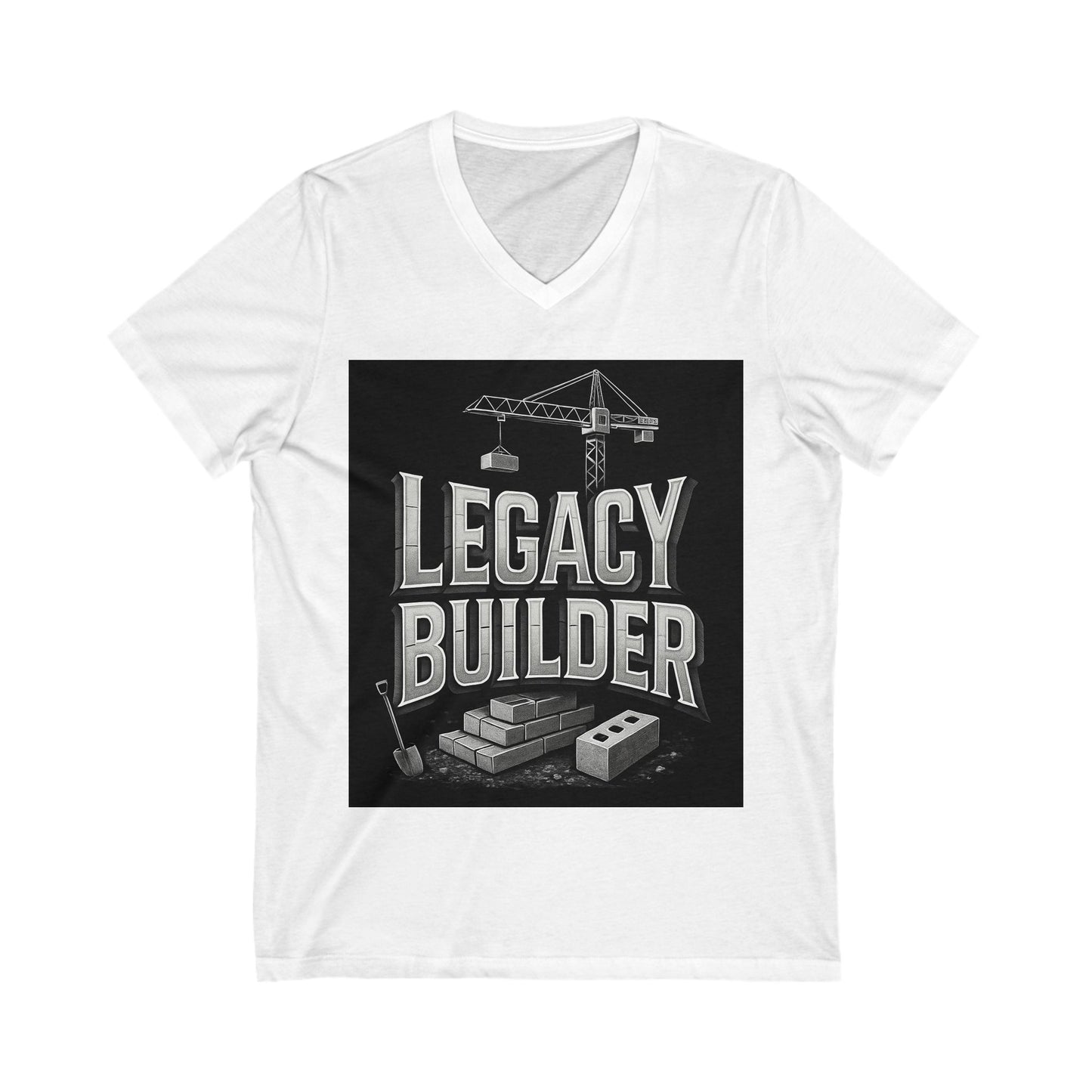 T-Shirt - Building a Legacy Everyday V-Neck Tee