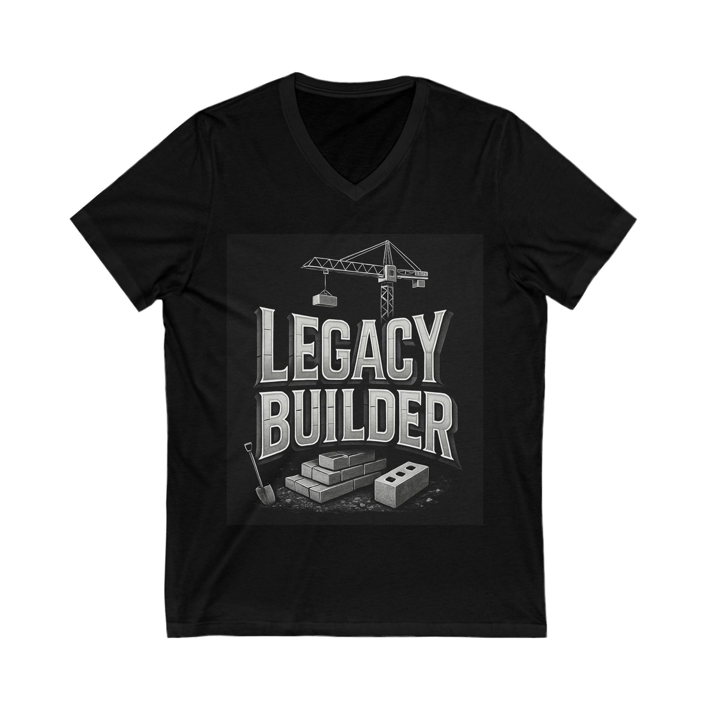 T-Shirt - Building a Legacy Everyday V-Neck Tee