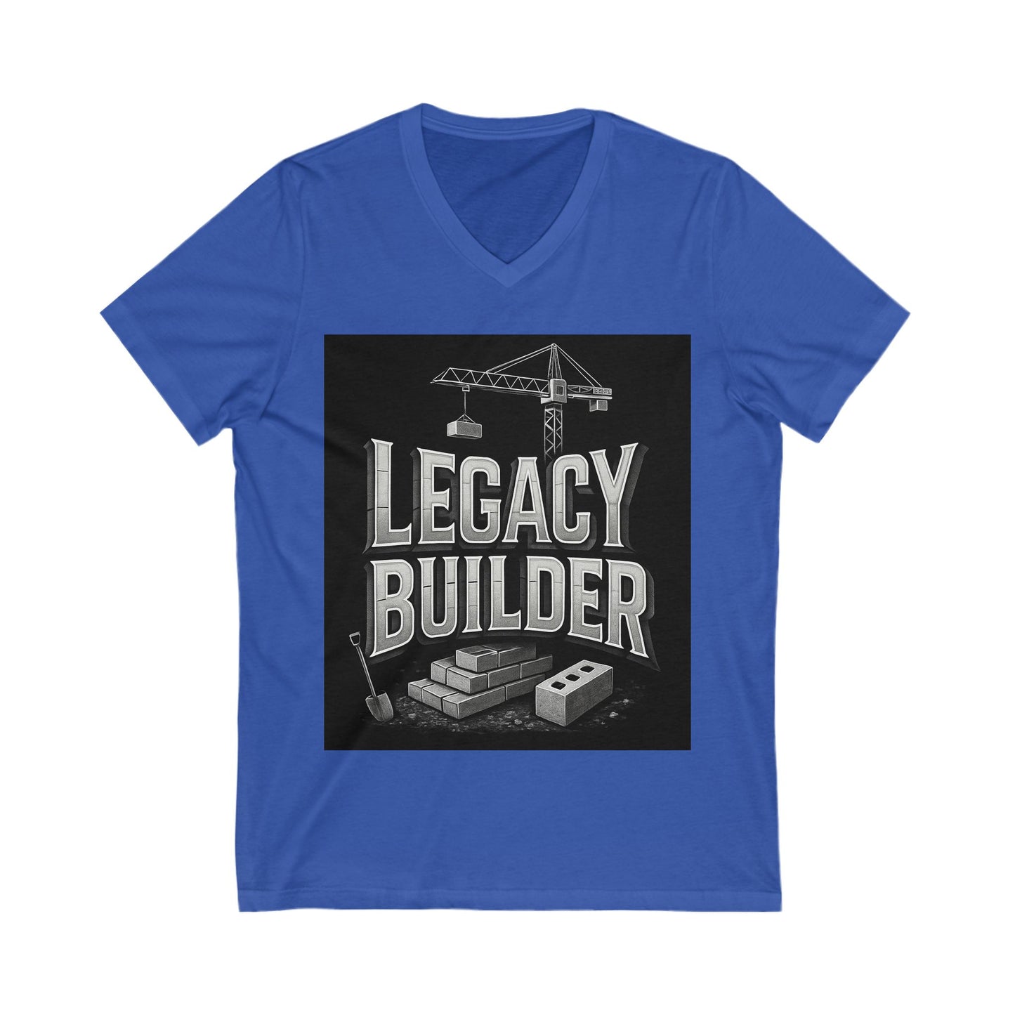 T-Shirt - Building a Legacy Everyday V-Neck Tee