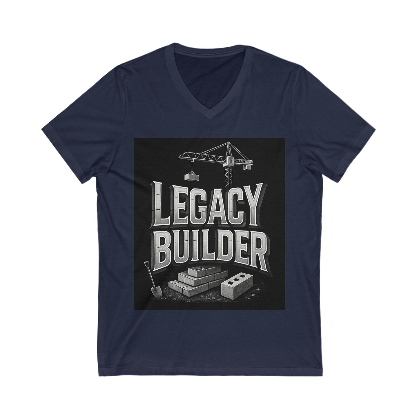 T-Shirt - Building a Legacy Everyday V-Neck Tee