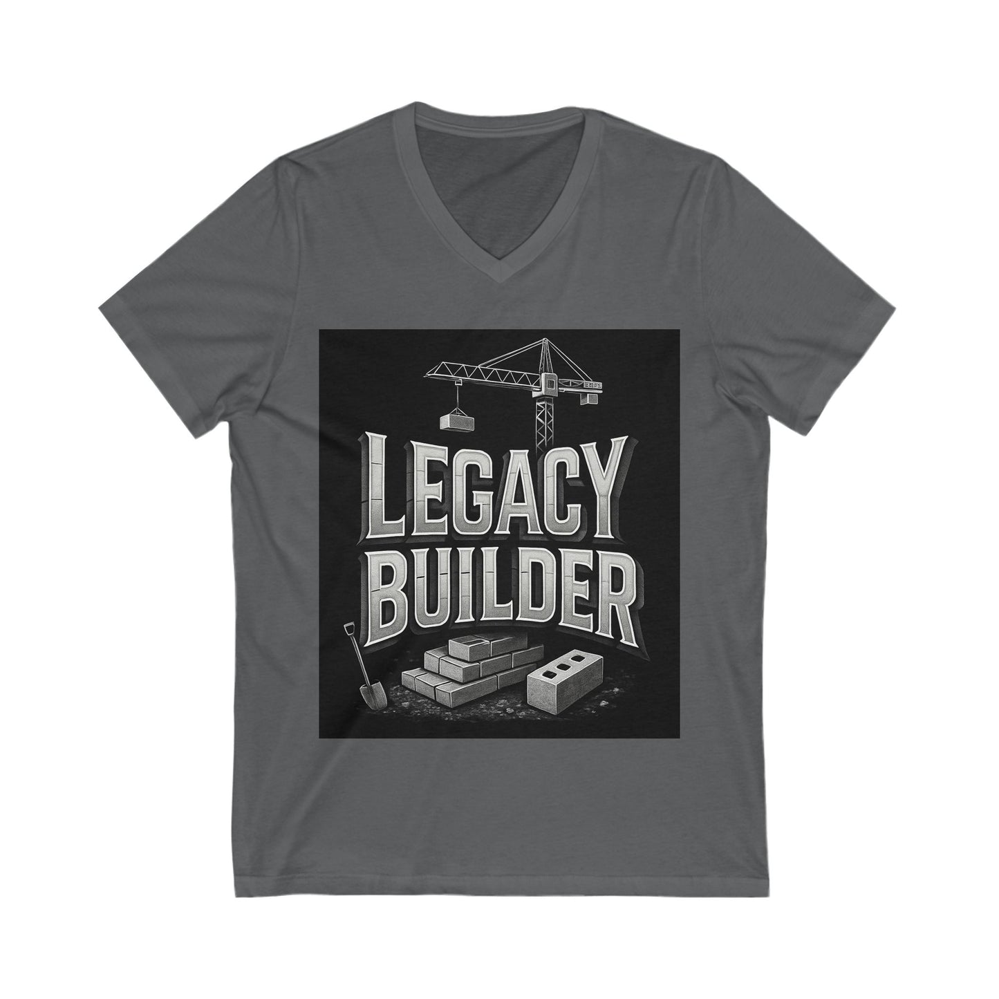 T-Shirt - Building a Legacy Everyday V-Neck Tee