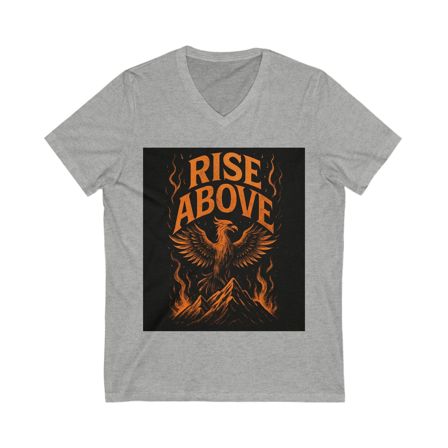 V-Neck Tee Statement Shirt
