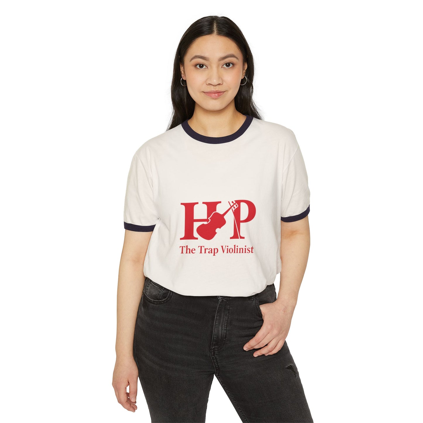 Copy of Stylish Music-Themed Unisex Ringer T-Shirt, Perfect for Musicians, Music Lovers, Concerts, Gifts, Casual Wear