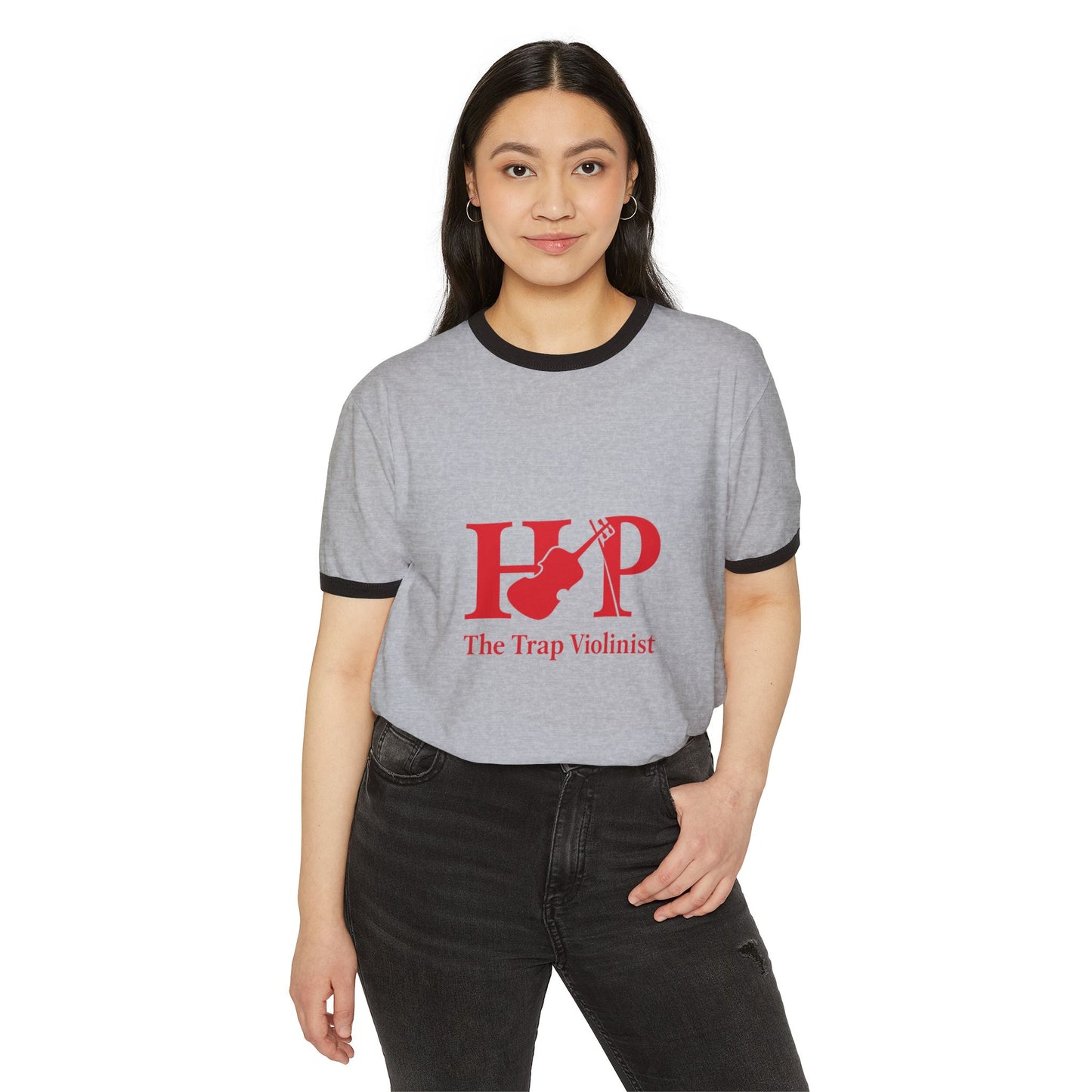 Copy of Stylish Music-Themed Unisex Ringer T-Shirt, Perfect for Musicians, Music Lovers, Concerts, Gifts, Casual Wear