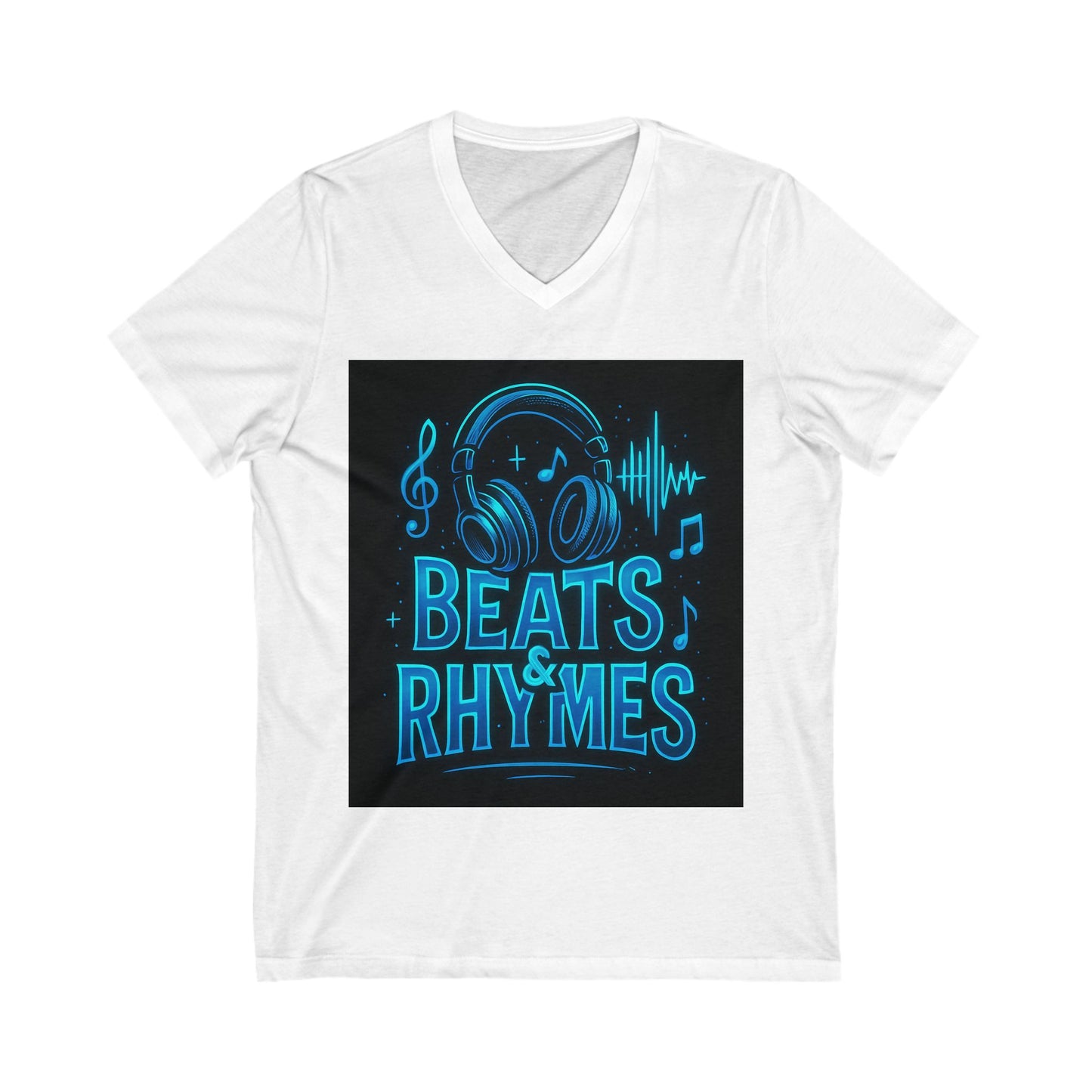 Music Lover T-Shirt - Unisex V-Neck Tee