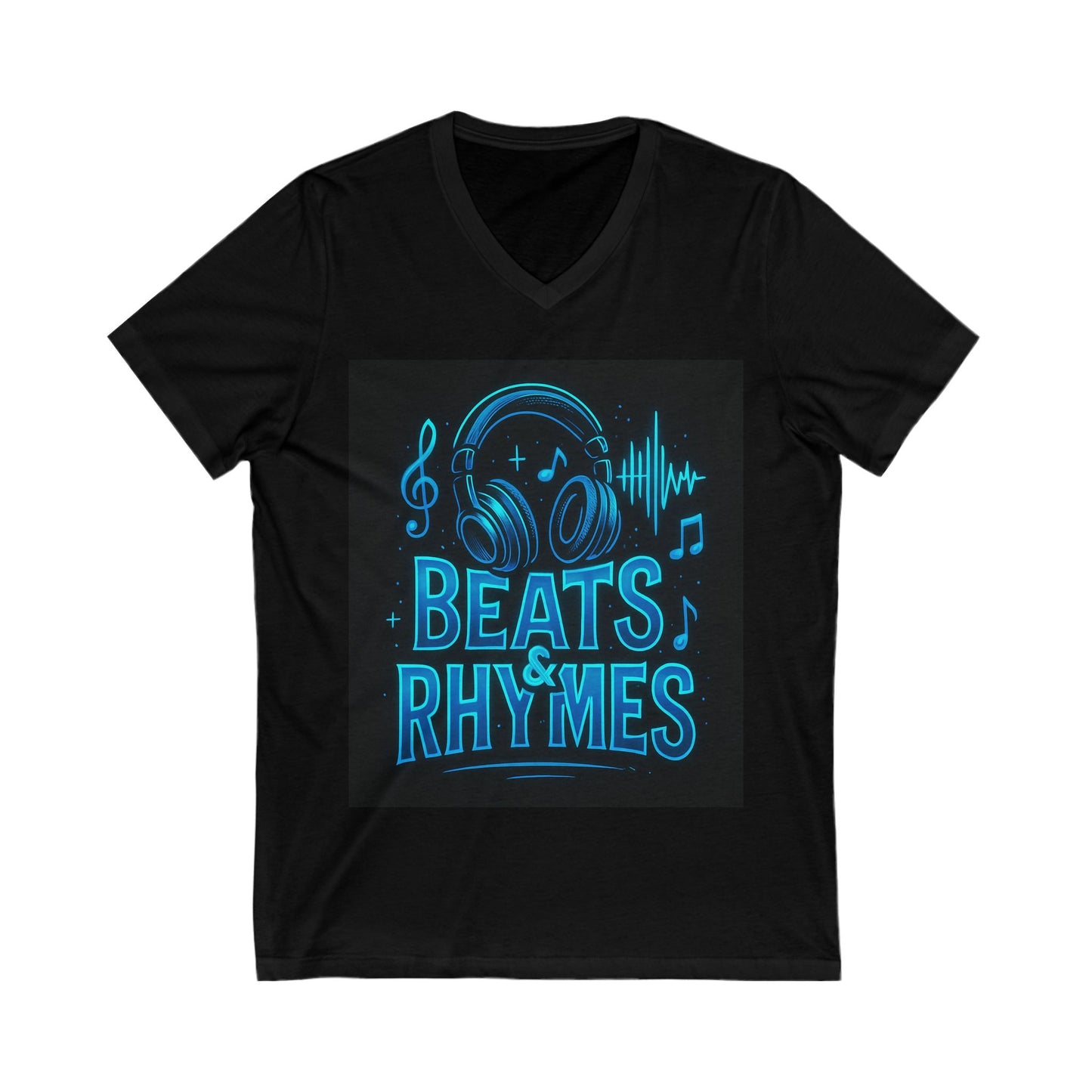 Music Lover T-Shirt - Unisex V-Neck Tee