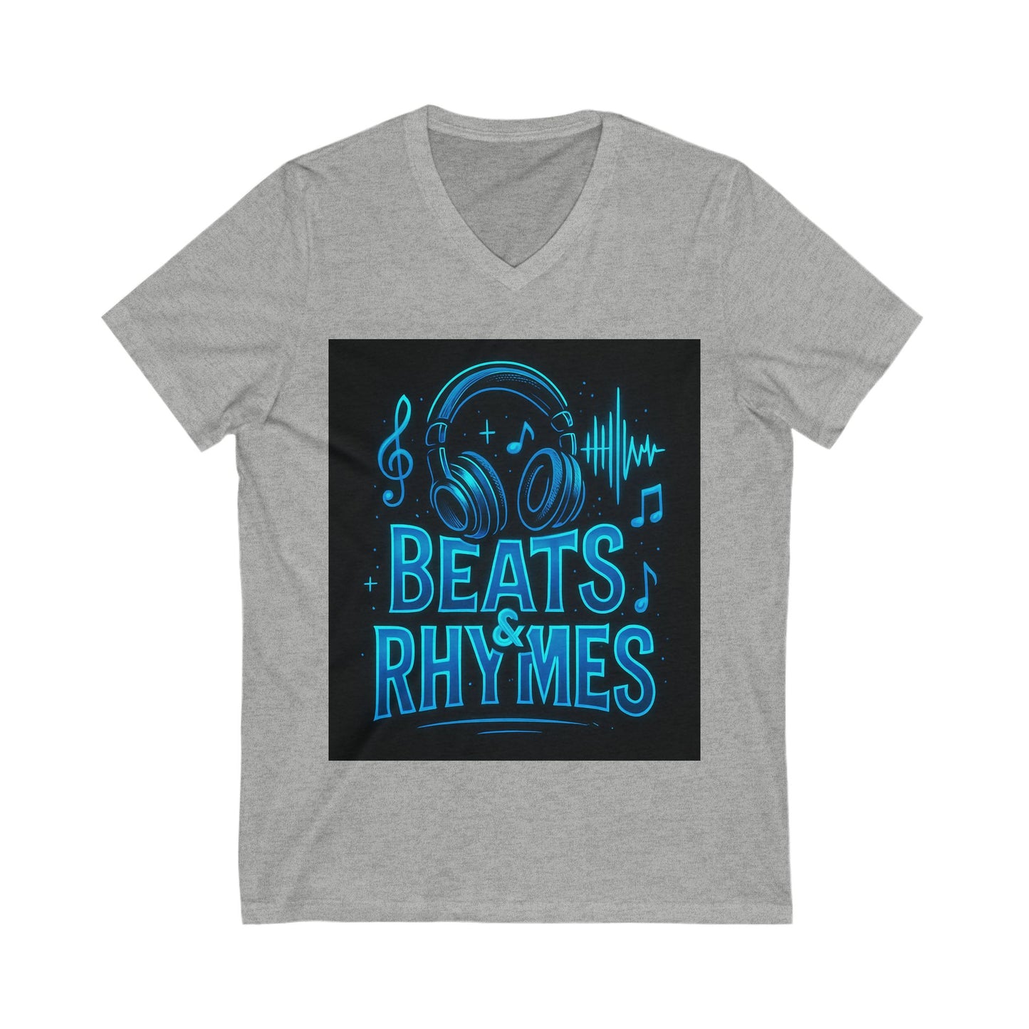 Music Lover T-Shirt - Unisex V-Neck Tee