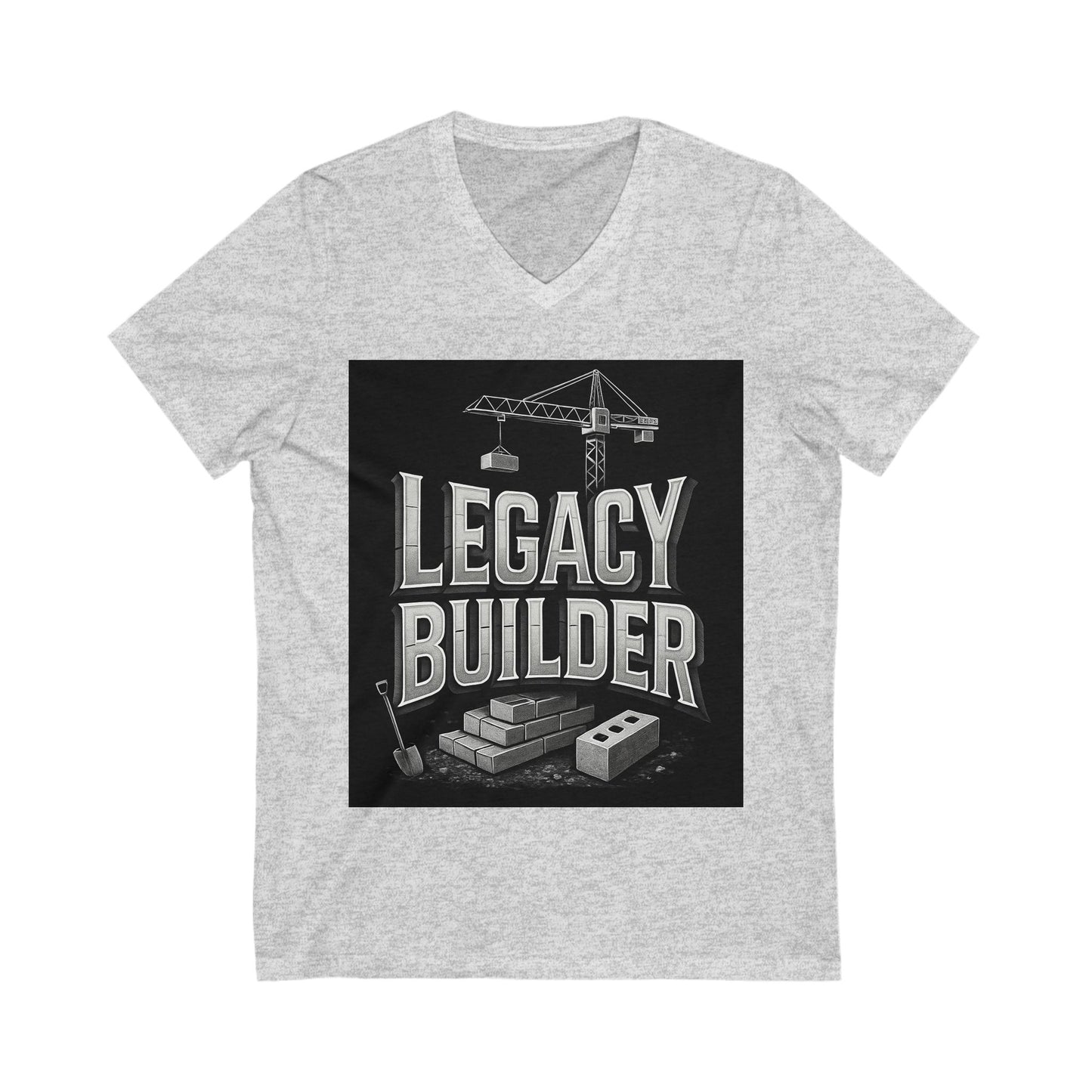 T-Shirt - Building a Legacy Everyday V-Neck Tee