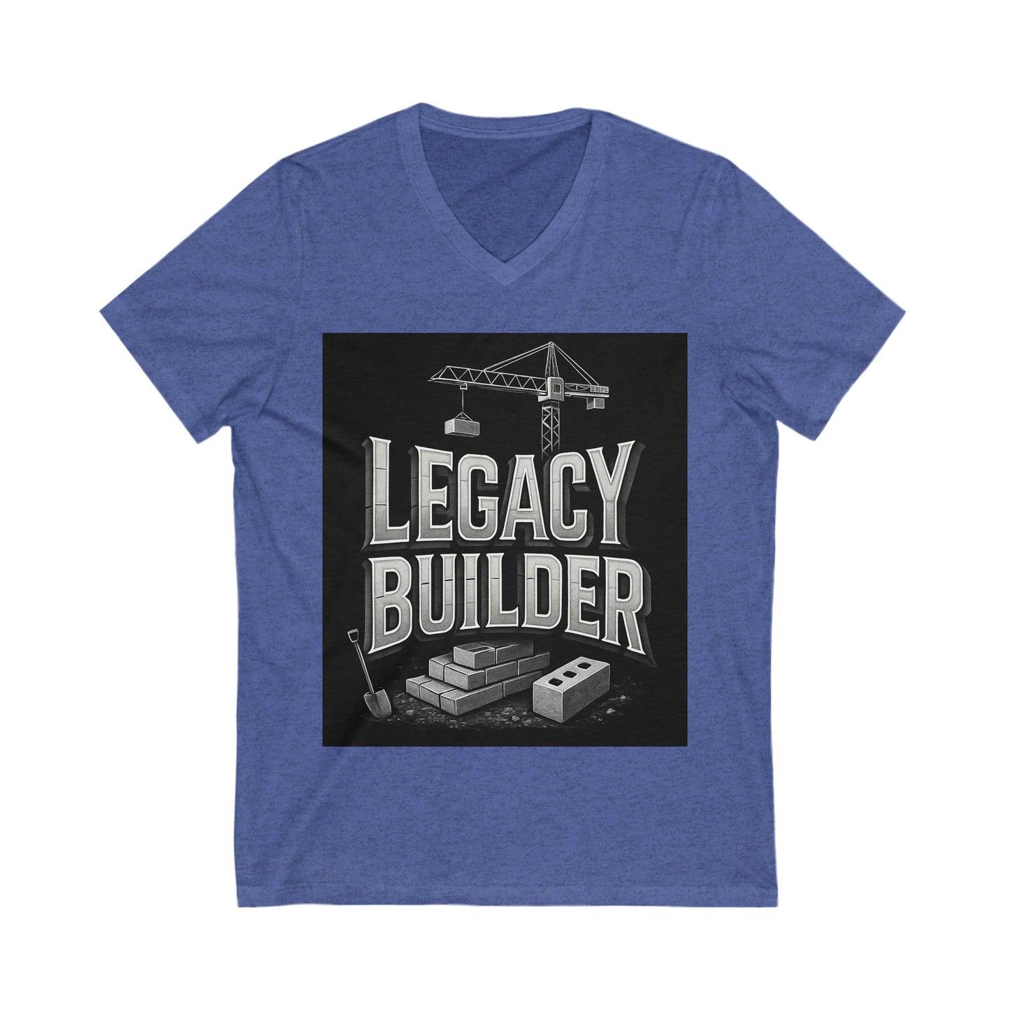 T-Shirt - Building a Legacy Everyday V-Neck Tee
