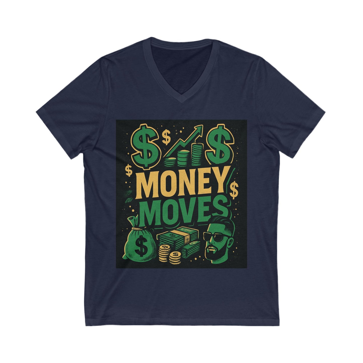 T-Shirt - 'I'll be sure to give you the new list' V-Neck Tee