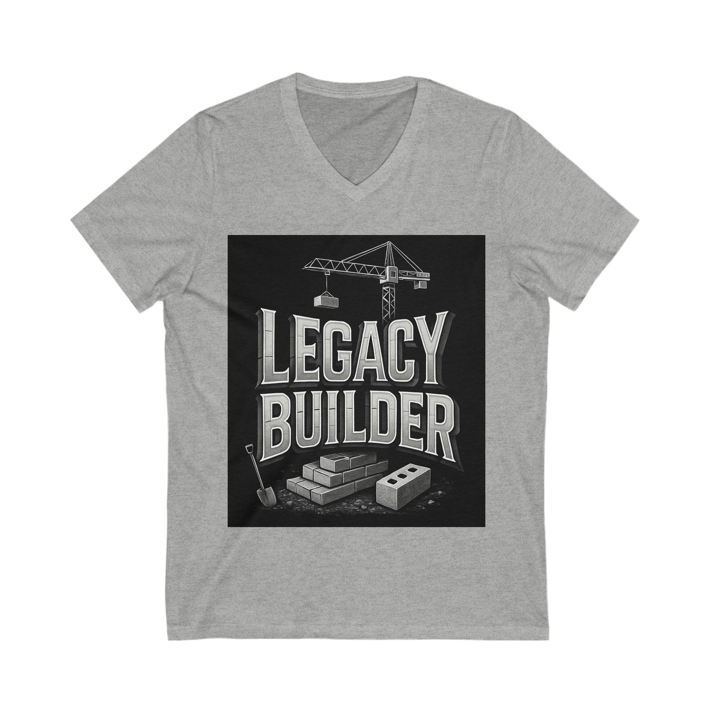 T-Shirt - Building a Legacy Everyday V-Neck Tee