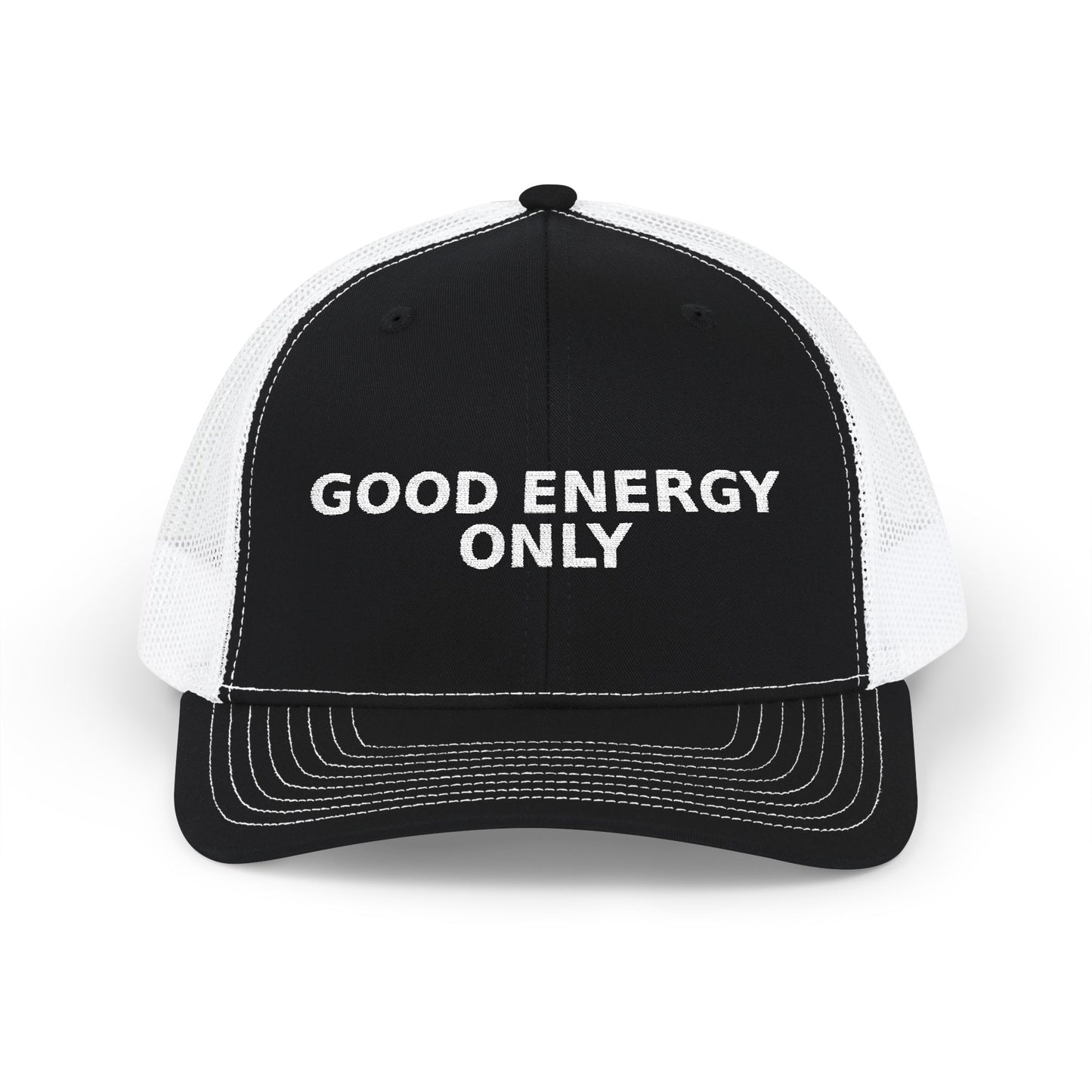 Good Energy Only Embroidered Trucker Cap