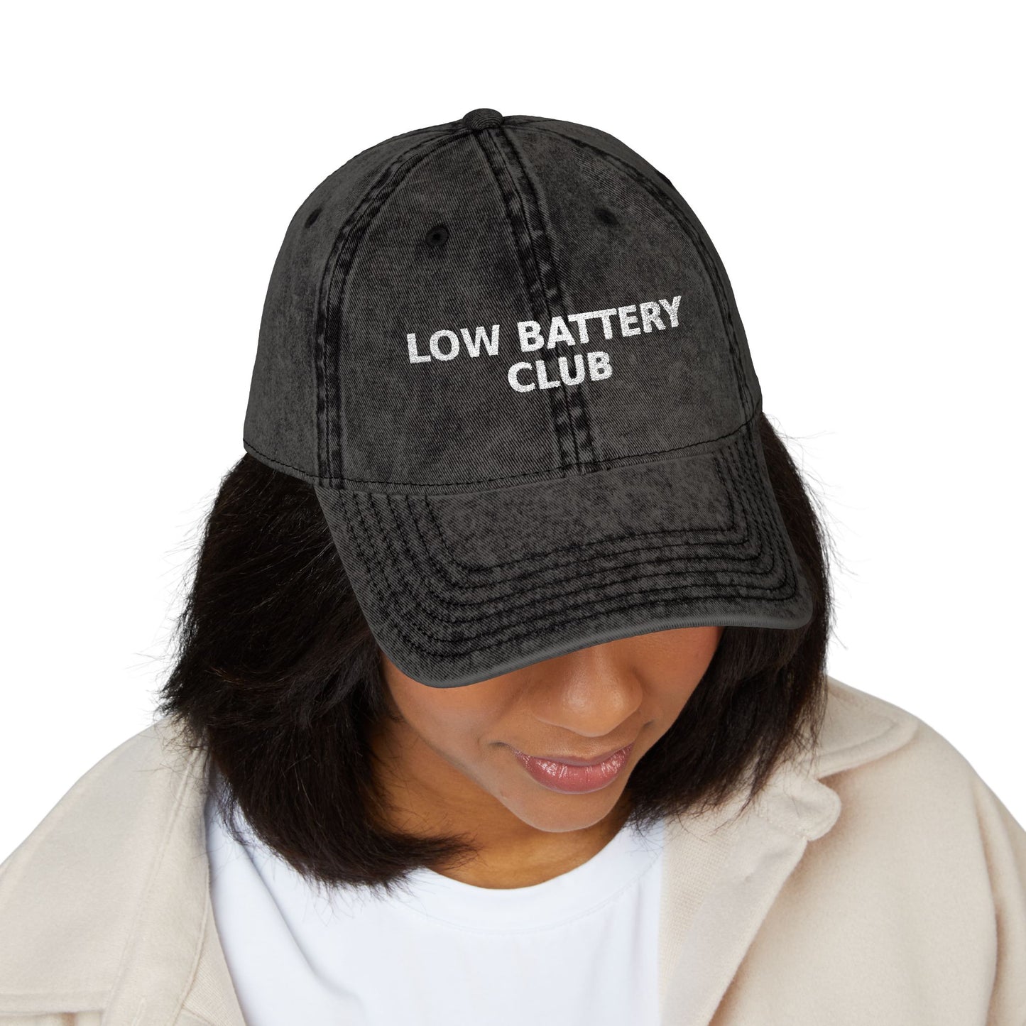 Dad Hat 02 – Low Battery Club