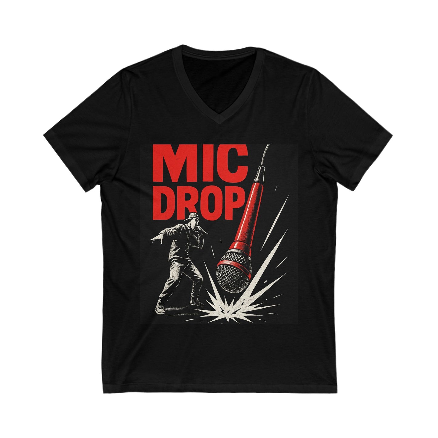 V-Neck Tee - Relaxed and Versatile Unisex T-Shirt for Adults