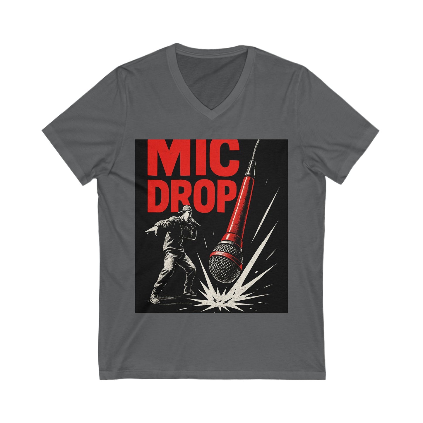V-Neck Tee - Relaxed and Versatile Unisex T-Shirt for Adults