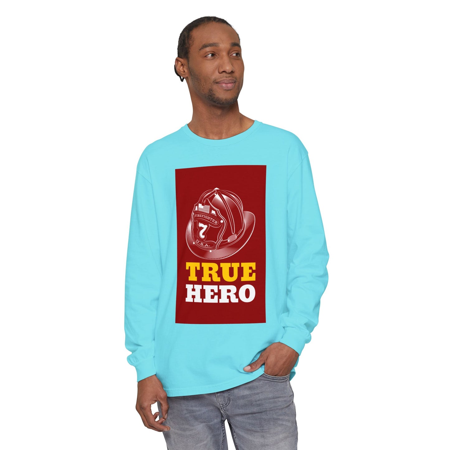 Unisex Long Sleeve T-Shirt - True Hero Sports Tee, Perfect Gift for Coaches, Players, Birthdays, Sports Events, Team Spirit