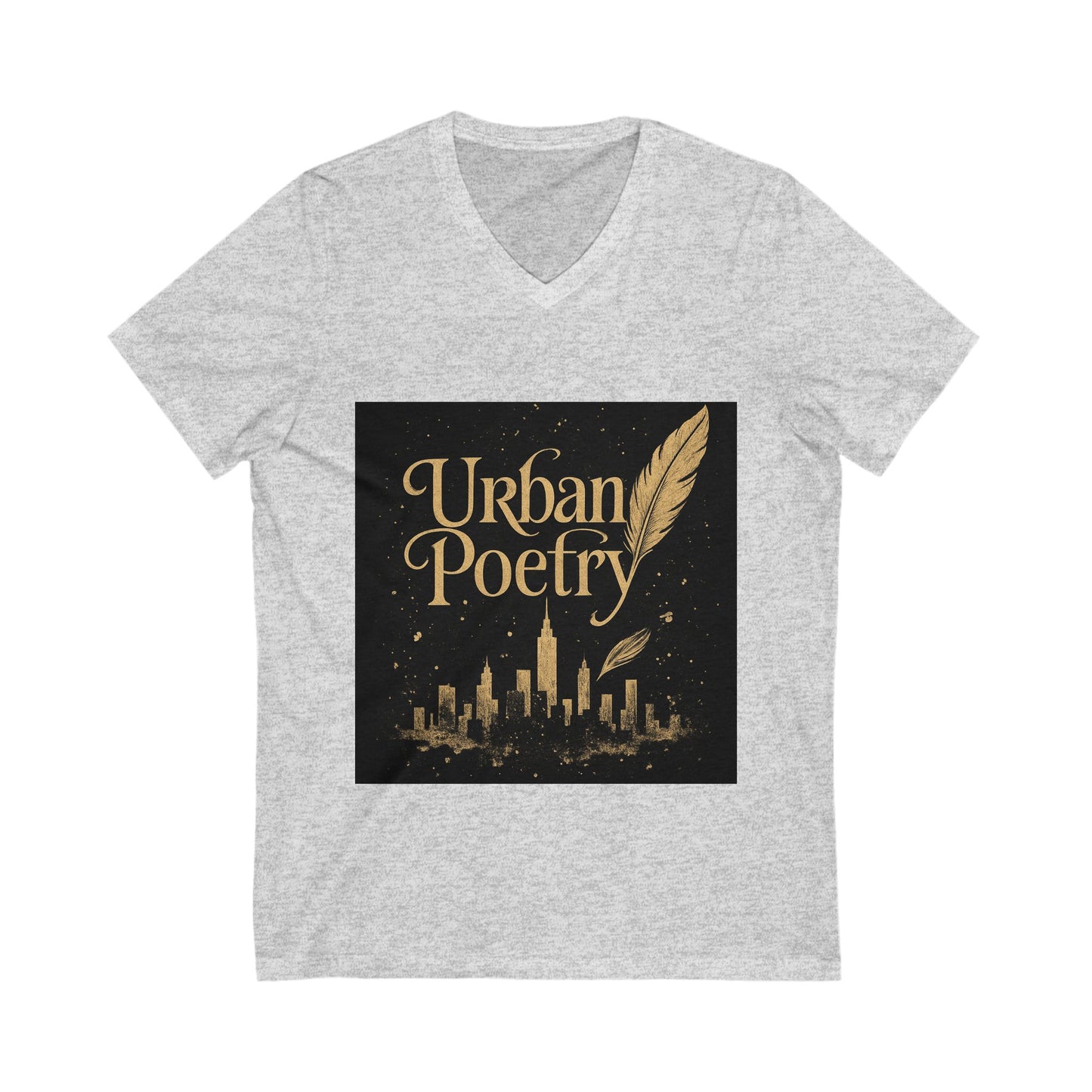 V-Neck Tee - Looking Relaxed and Ready