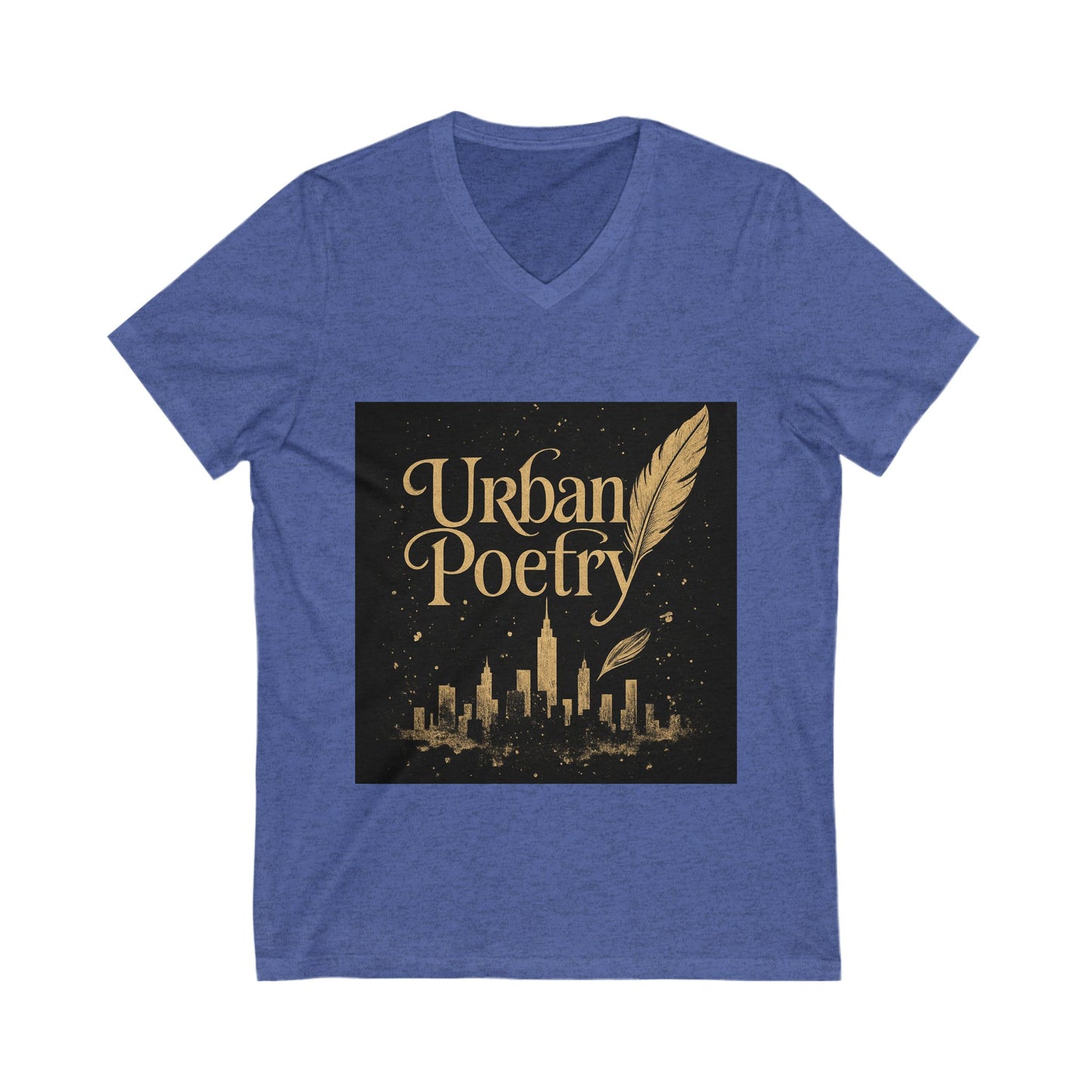 V-Neck Tee - Looking Relaxed and Ready