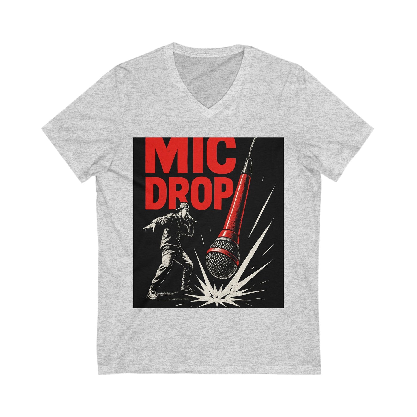 V-Neck Tee - Relaxed and Versatile Unisex T-Shirt for Adults