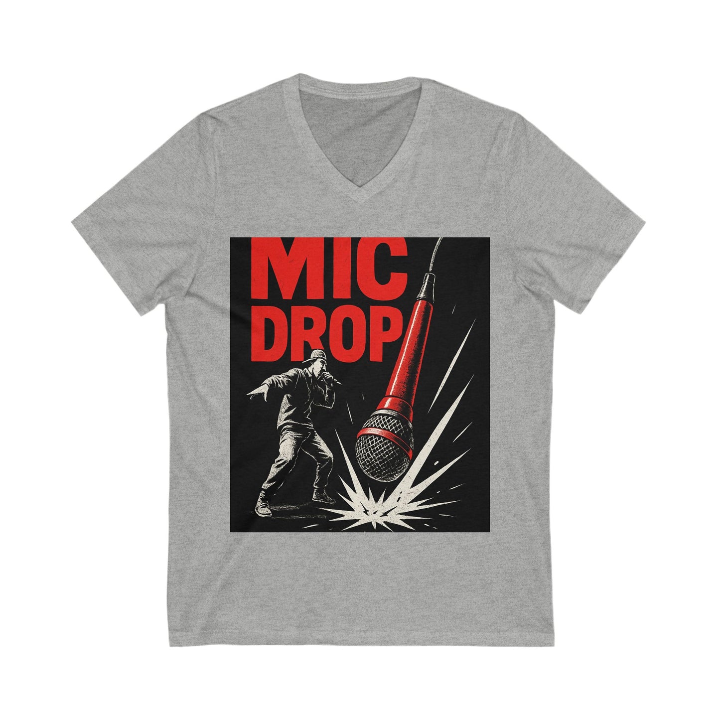 V-Neck Tee - Relaxed and Versatile Unisex T-Shirt for Adults