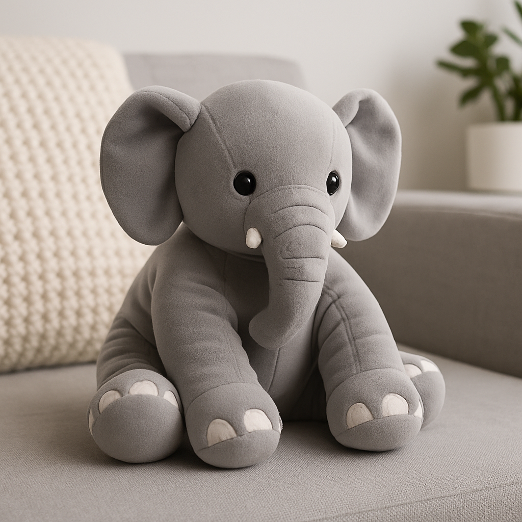 Weighted Stuffed Elephant