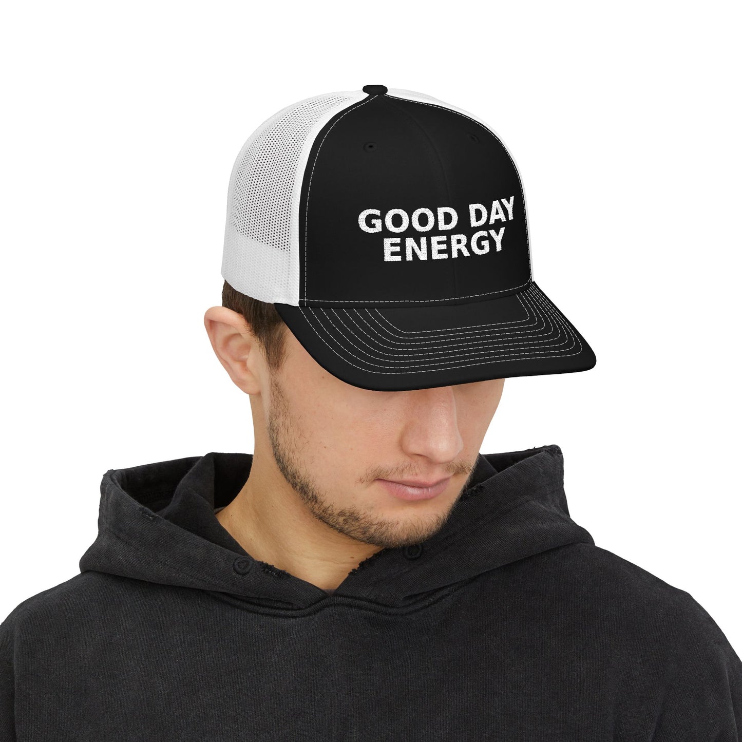 Good Day Energy Embroidered Trucker Cap