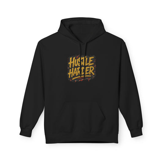 Hustle Harder Hoodie - Motivational Streetwear Pullover