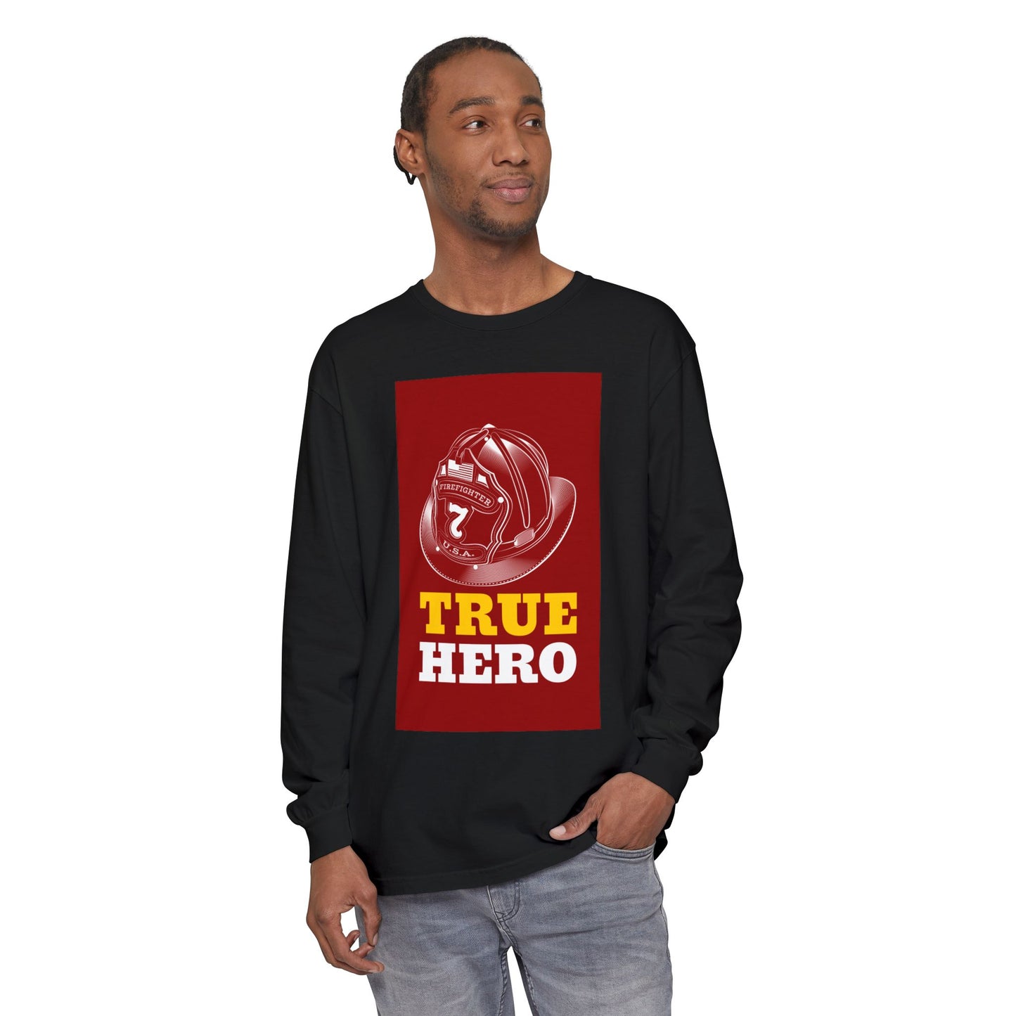 Unisex Long Sleeve T-Shirt - True Hero Sports Tee, Perfect Gift for Coaches, Players, Birthdays, Sports Events, Team Spirit