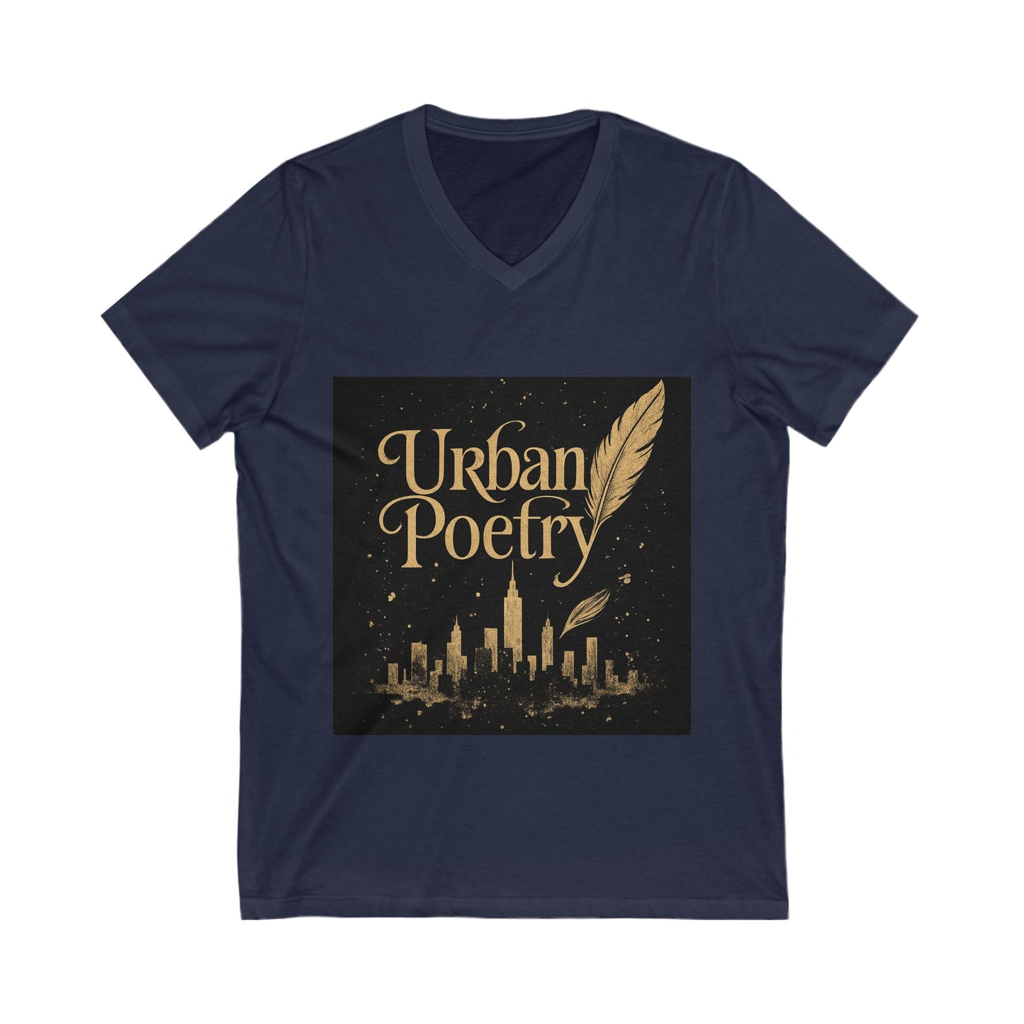 V-Neck Tee - Looking Relaxed and Ready