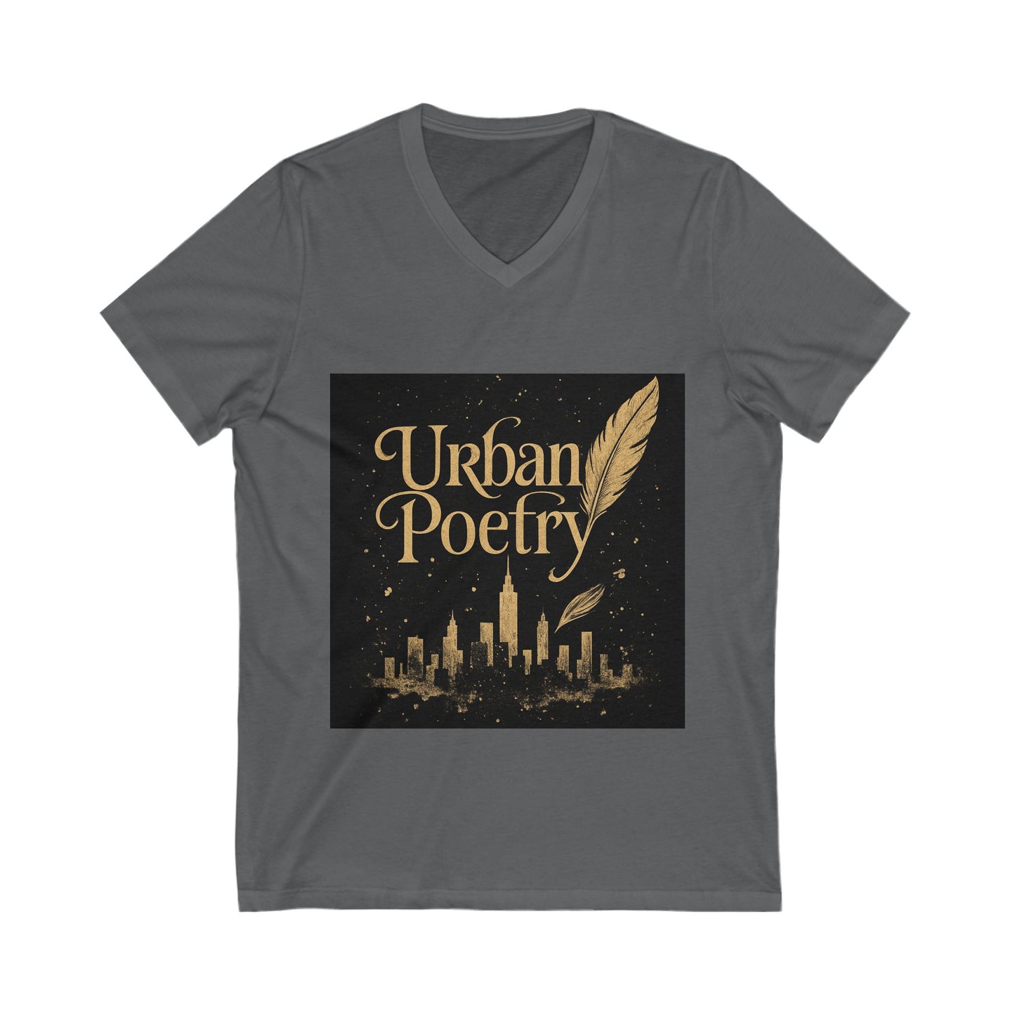 V-Neck Tee - Looking Relaxed and Ready