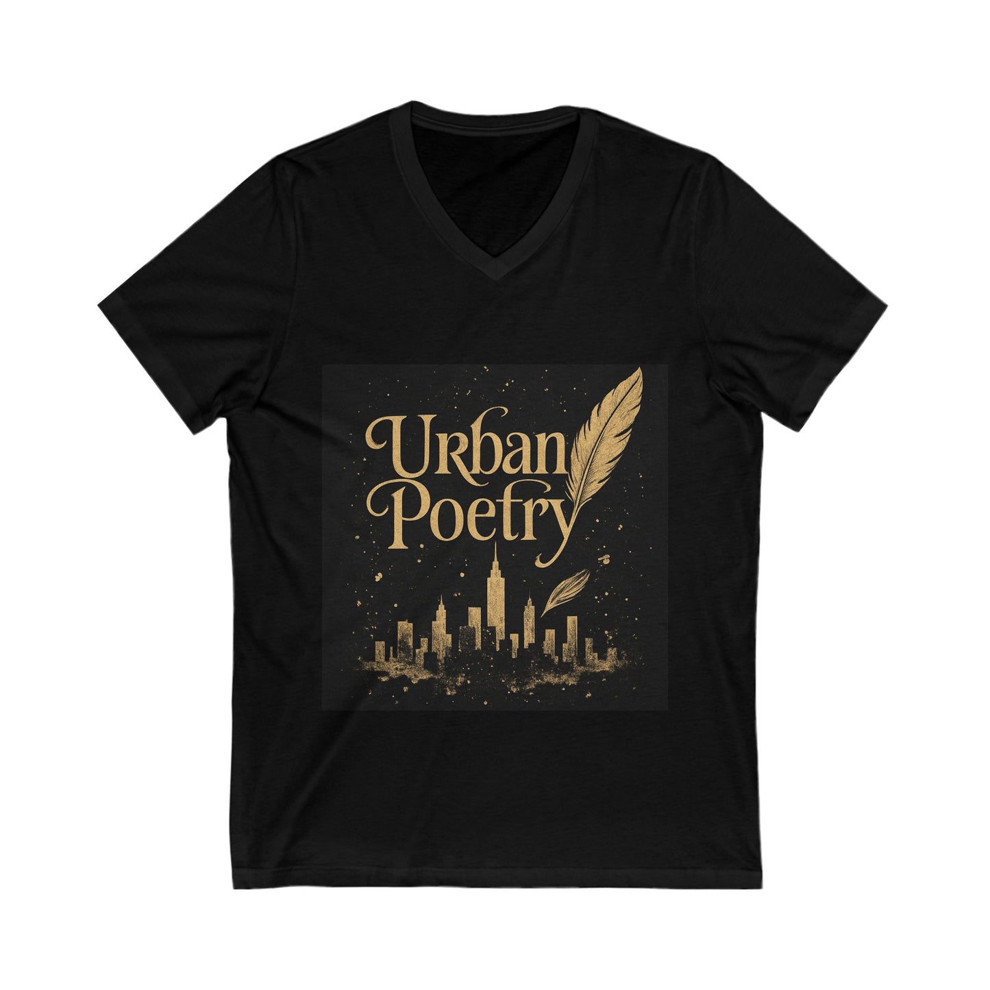 V-Neck Tee - Looking Relaxed and Ready