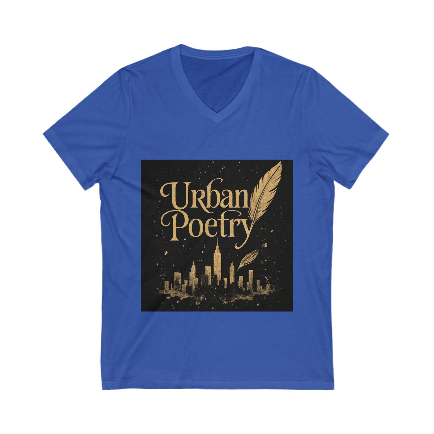 V-Neck Tee - Looking Relaxed and Ready