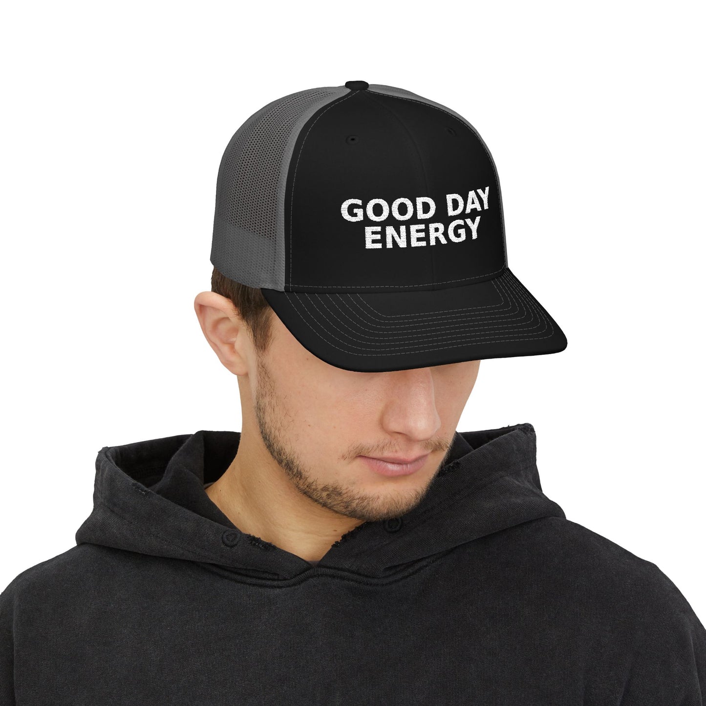 Good Day Energy Embroidered Trucker Cap