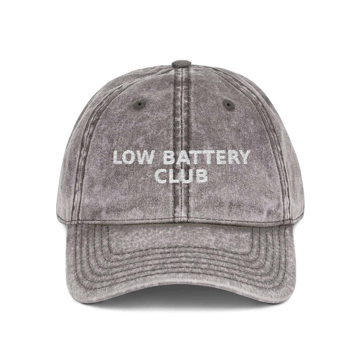 Dad Hat 02 – Low Battery Club