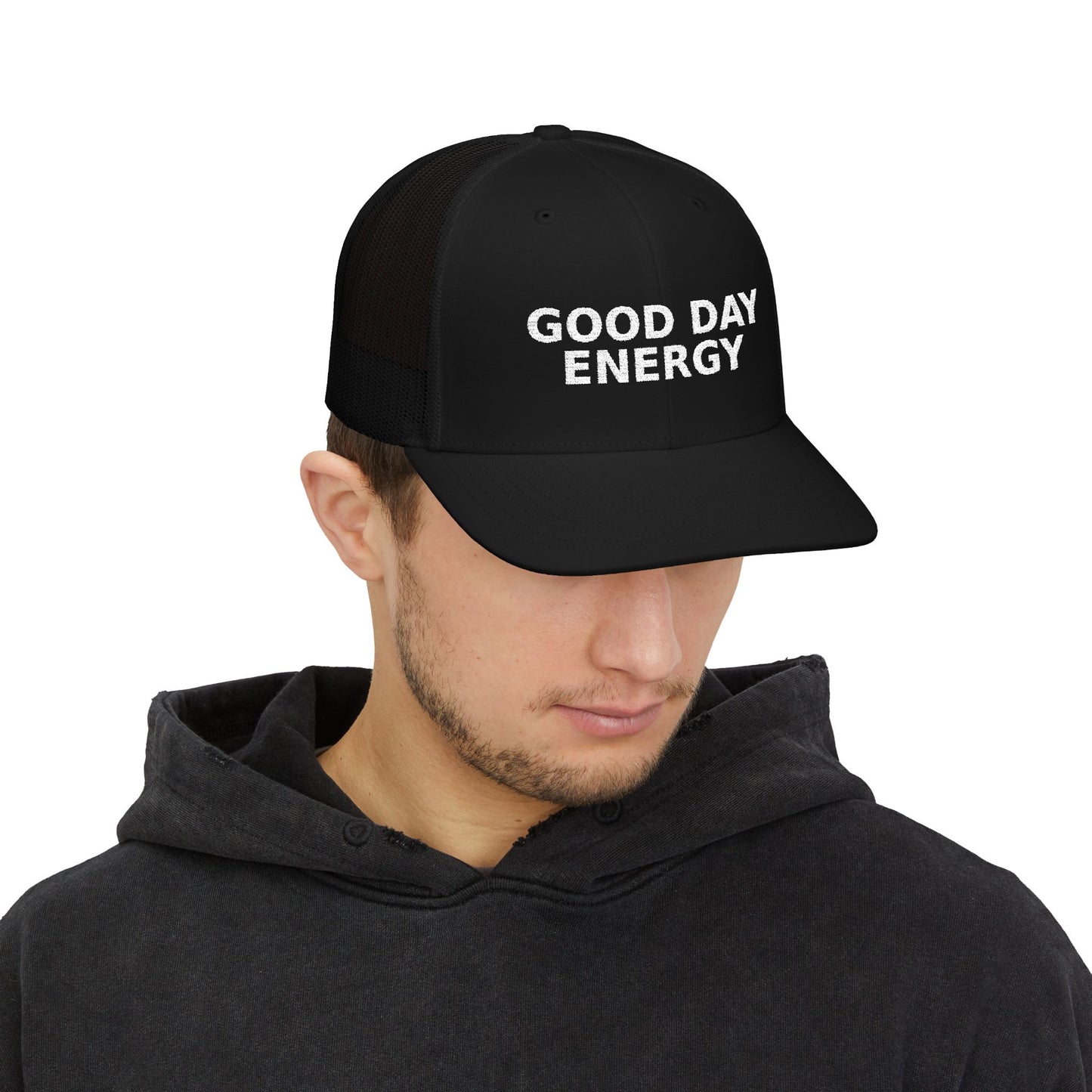 Good Day Energy Embroidered Trucker Cap