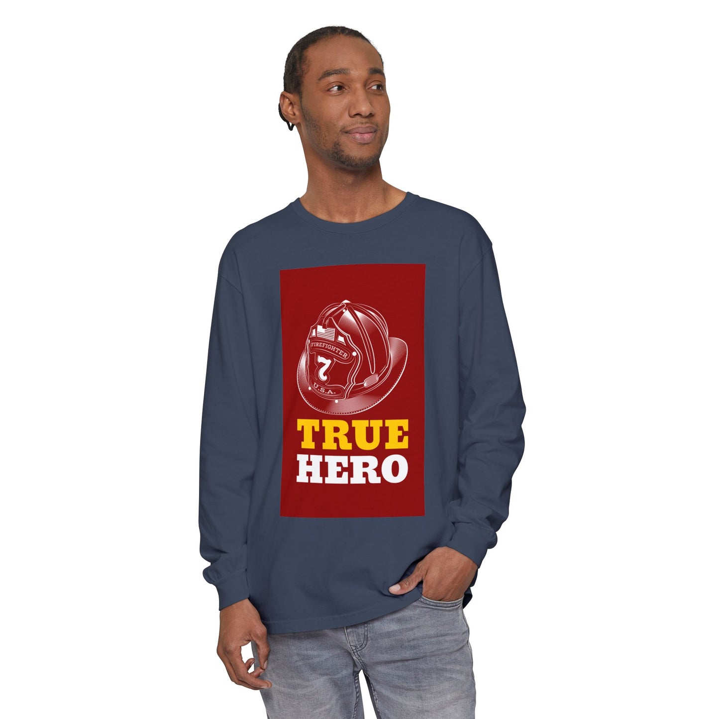 Unisex Long Sleeve T-Shirt - True Hero Sports Tee, Perfect Gift for Coaches, Players, Birthdays, Sports Events, Team Spirit