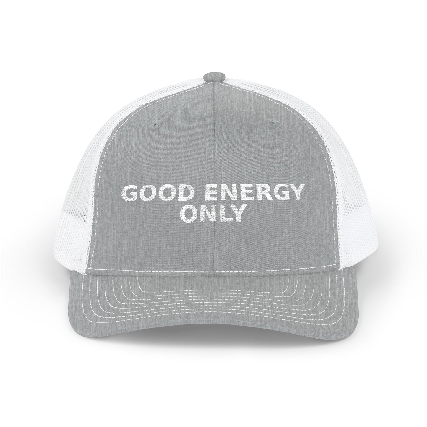 Good Energy Only Embroidered Trucker Cap