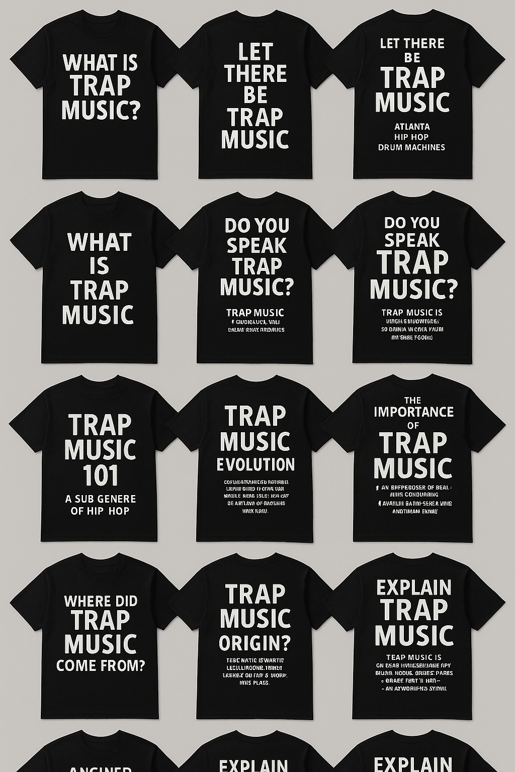 Trap Tee: Chatgpt Image May      Am Efc
